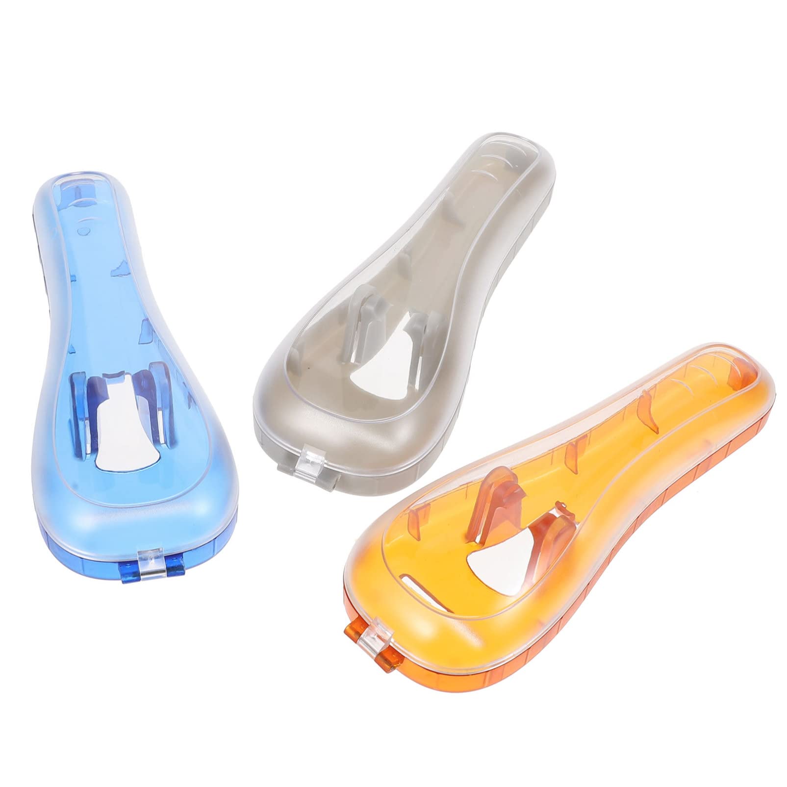 3pezzi Custodia Portatile Per Rasoio Organizer Antiurto Per Scatola Di Stoccaggio Per Accessorio Per e Leggero Adatto Per Uso Ed