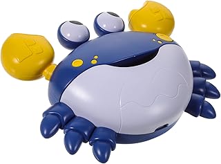 Toyvian Máquina De Bolhas De Caranguejo Fabricante De Bolhas De Caranguejo Crianças Brinquedos De Banho Cantando Fabricante De Bolhas De Banho Para Crianças Máquina De Bolhas De Brinquedo