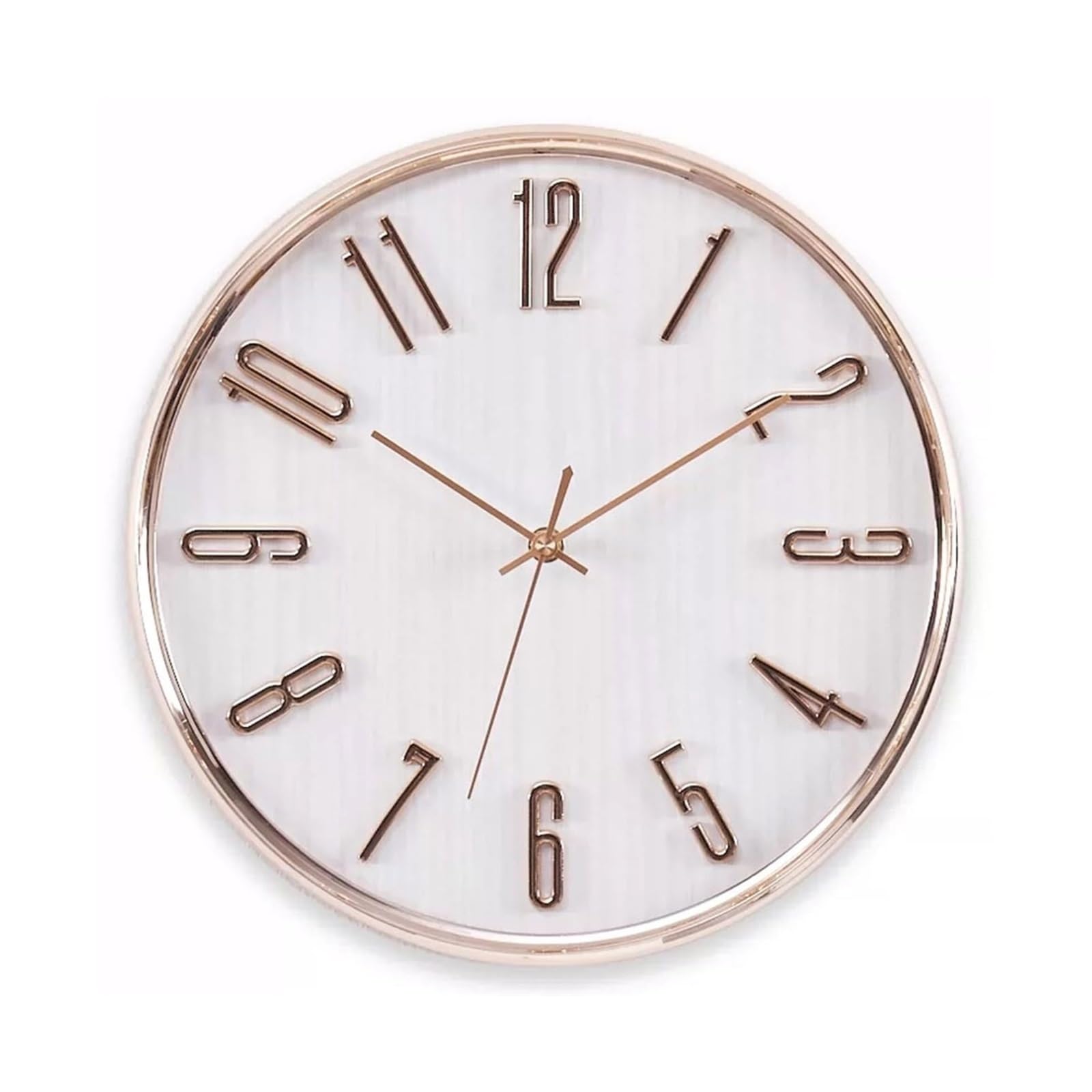 J9V4G6S3B5 Analogue Wall Clock Living Room Wall Clock Modern Creative Quartz for Room Decoration(White)