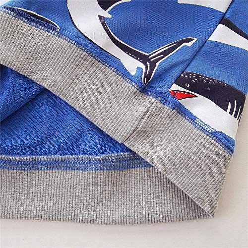 Image of Toddler Boys Crewneck Sweatshirt, Cotton Long-Sleeve Pullover Cartoon Print