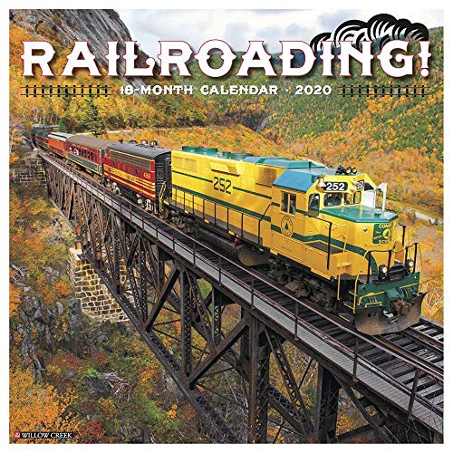 Railroading 2020 Wall Calendar