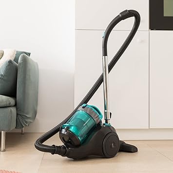 Cecotec Aspirador sin Bolsas Potente de Trineo Conga Rockstar Multicyclonic. 800 W, Multiciclónico, Capacidad 2,5 L, Filtro de Alta Eficiencia, Tubo Telescópico Metálico, Accesorios1