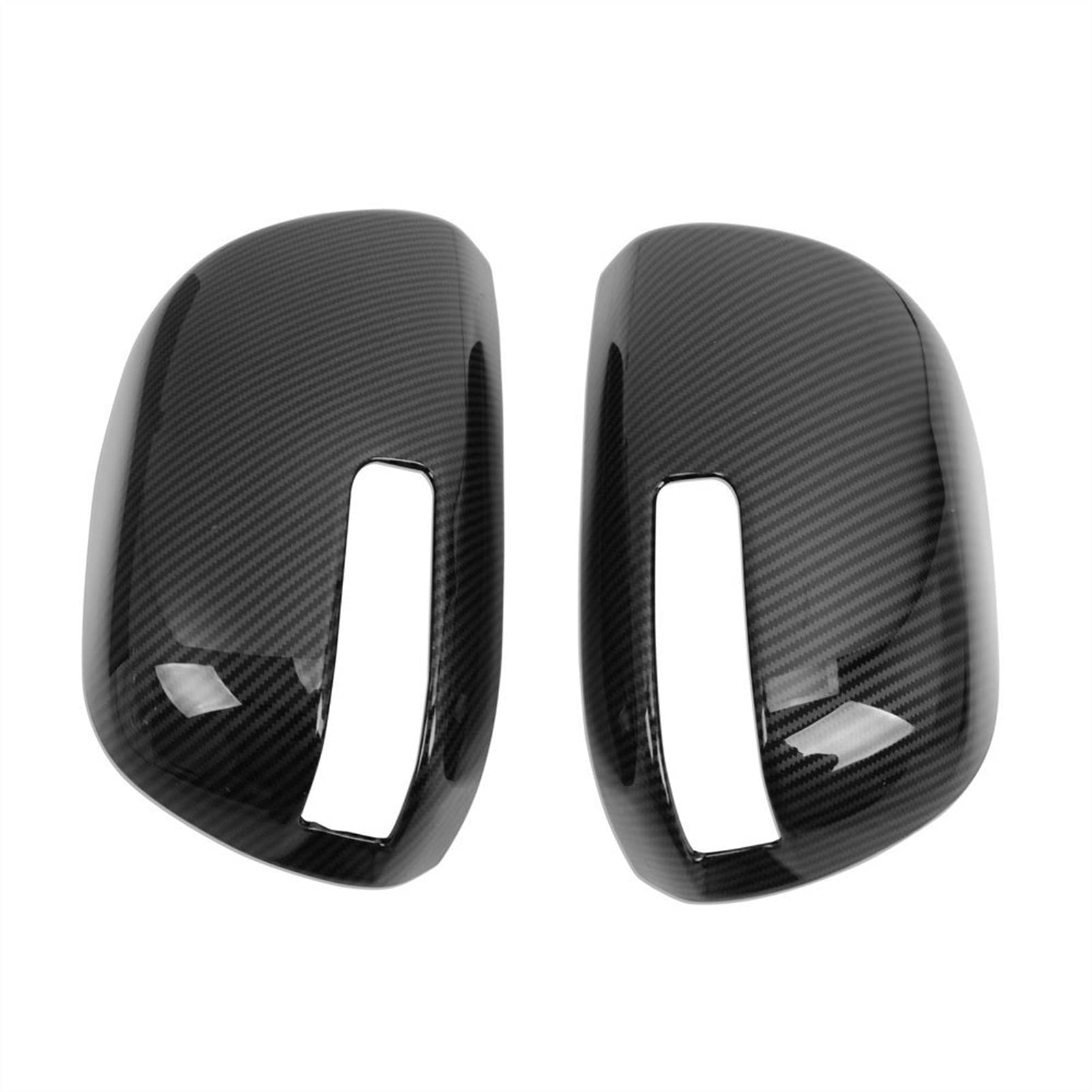 Rearview Mirror Cover Case Door Rearview Mirror Cap Car Accessories Trim, for Toyota, Sienna 2019 2020 ABS Carbon Fiber Couvre-Rétroviseurs