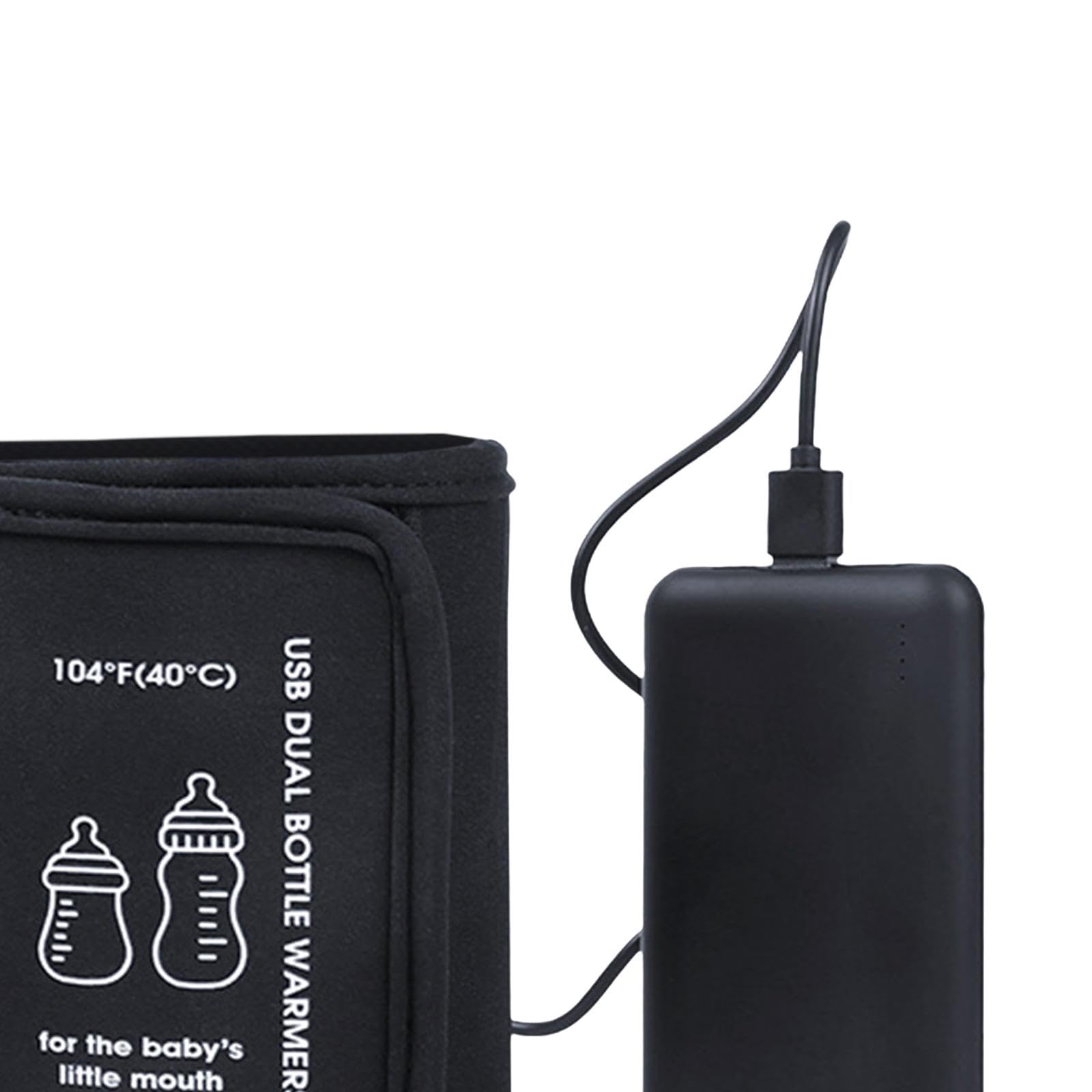 ATORSE™ USB Travel Milk Heater Keeper for Warming Milk Heater for Travel Outdoor Car|Baby | Feeding | Bottle & Food Warmers