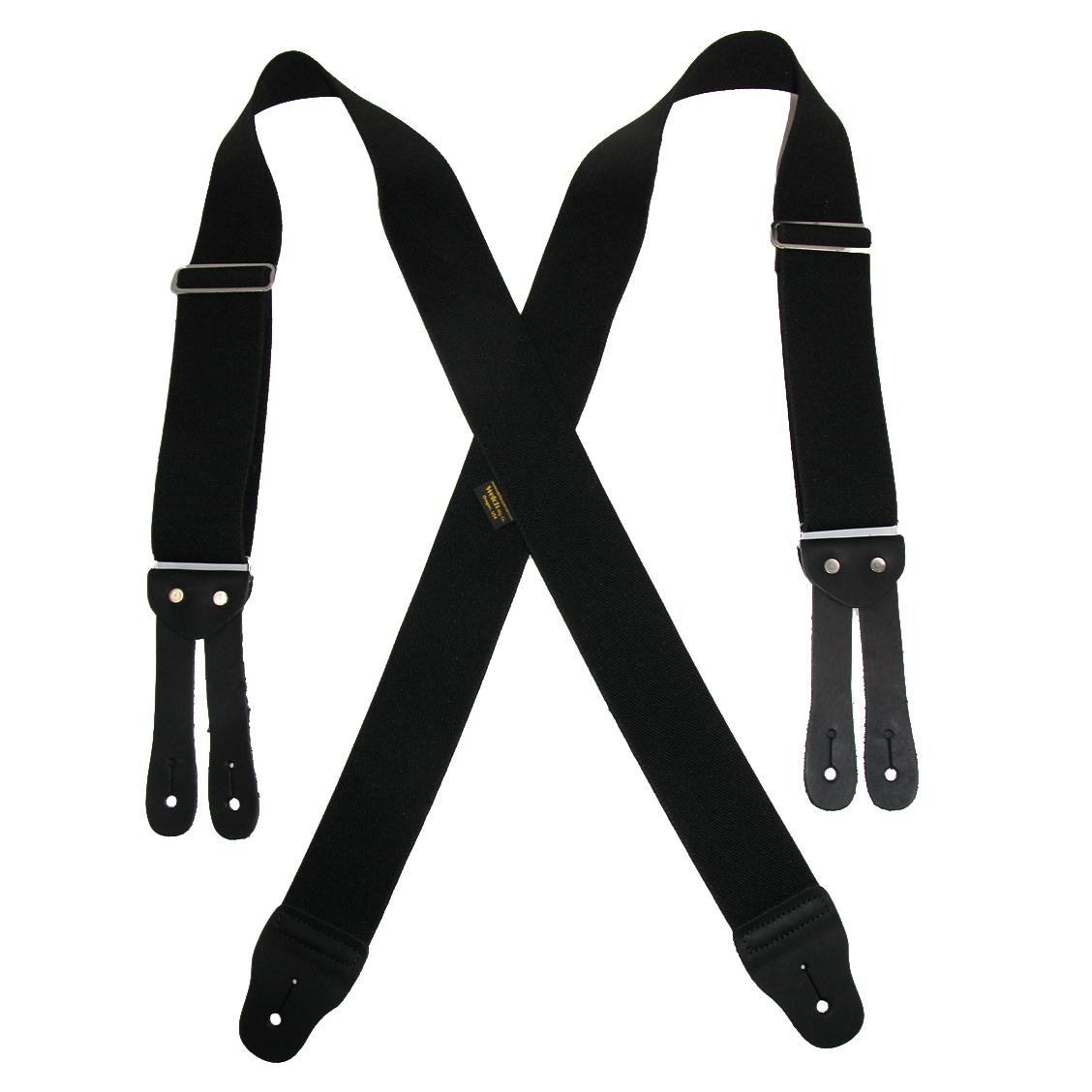 Buy Welch Men's Elastic Button End Work Suspenders Online at