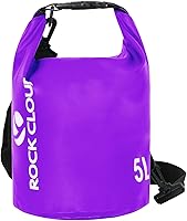 Vista 1 de Rock Cloud - Bolsa seca impermeable de 7.93 galones, para kayak, rafting, navegación, playa, surf, natación, canoa, campamento, senderismo, pesca