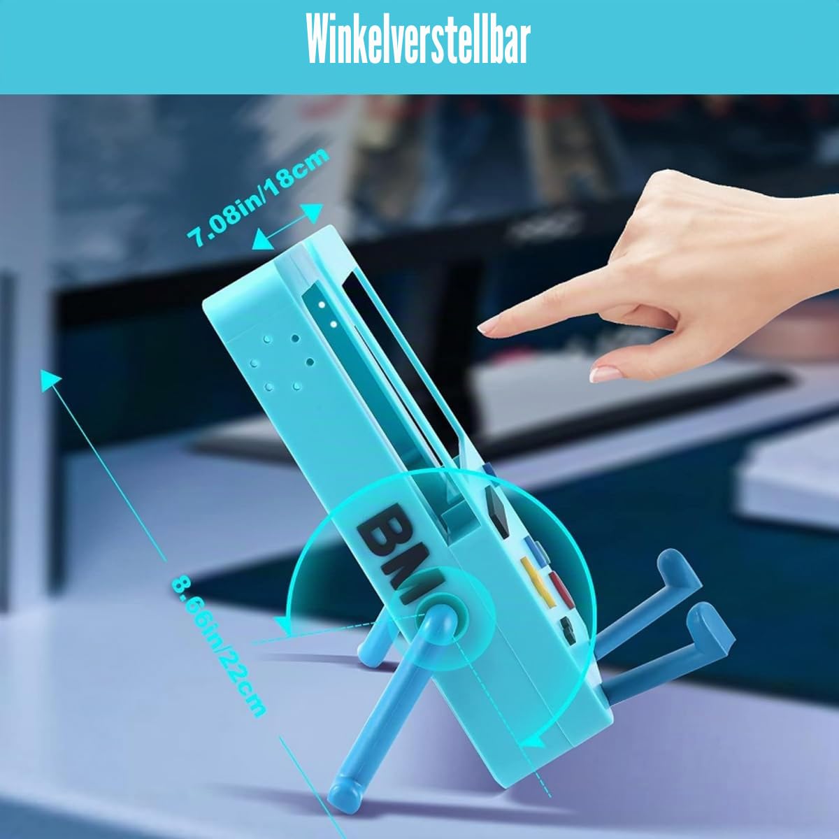 Nintendo Switch Ständer Zubehör Cartoon Niedlich Schutzhülle für Switch Portable Videospielständer Halter