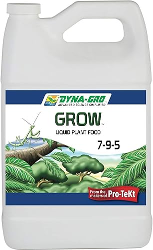 Dyna-Gro -Fertilizante de crecimiento líquido para plantas 7-9-5 32 onzas GRO-032 1 Cuarto de galón