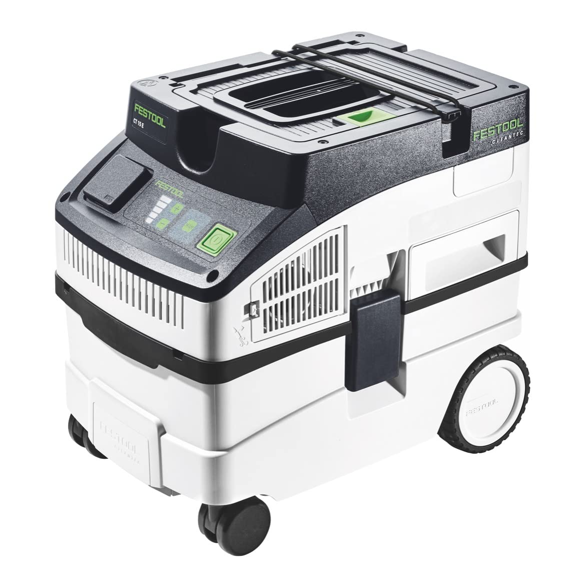 Aspirador profesional CT 15 E CLEANTEC | Include filtro principale, sacchetto filtro SELFCLEAN, tubo di aspirazione, bocchetta per fessure e bocchetta per tappezzeria