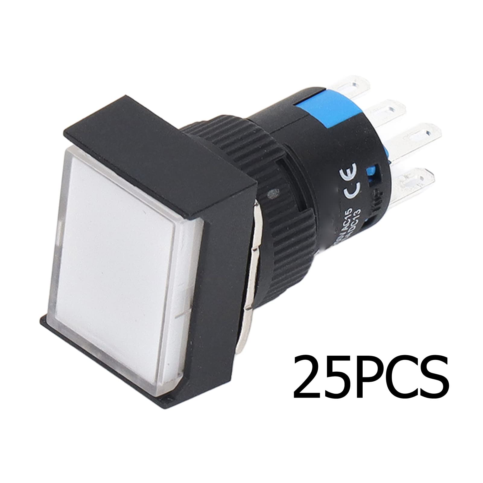 Pulsador de Interruptor de Botón Seguro y Resistente a la Temperatura para Equipos Industriales AC0~240V