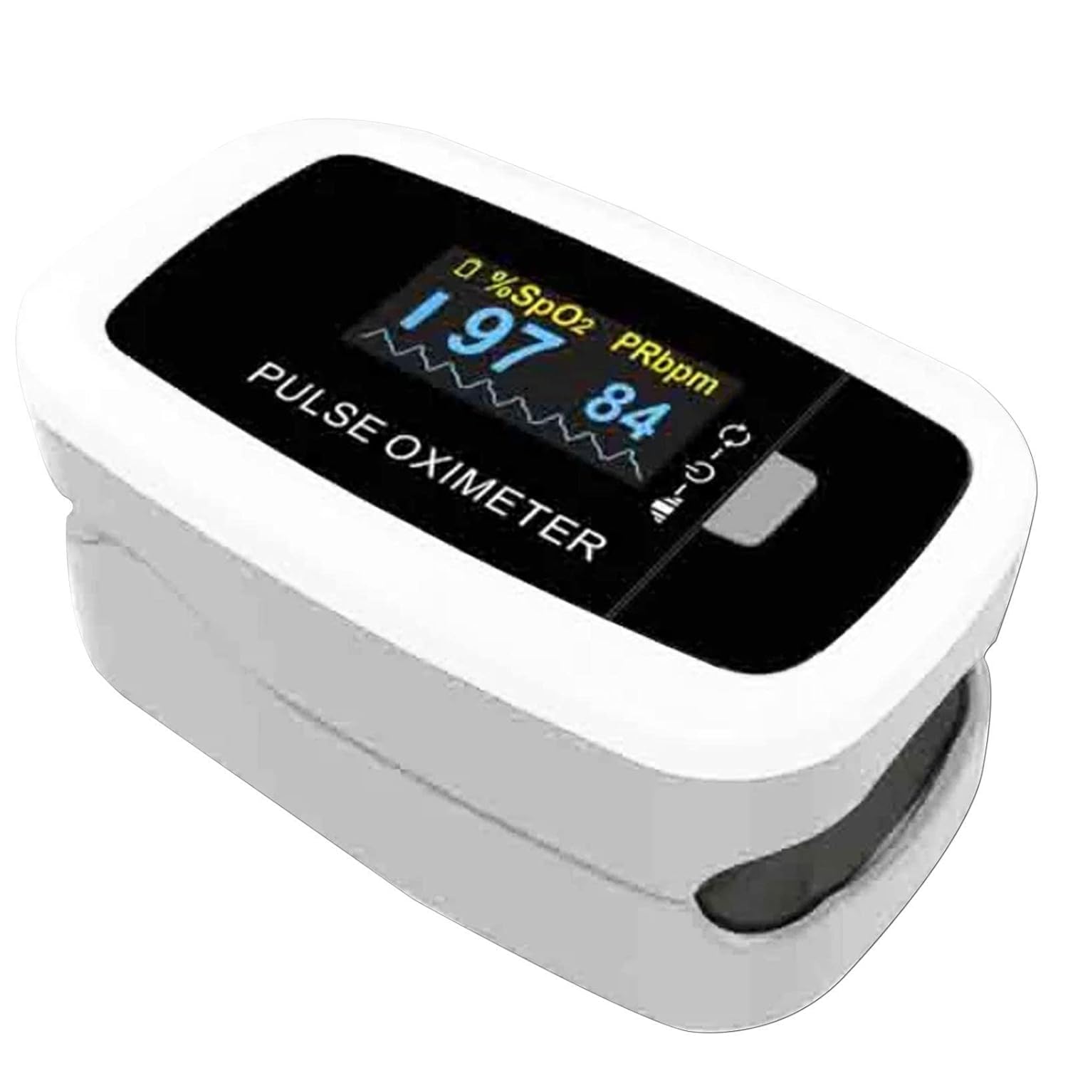 True Face Pulse Oximeter Fingertip Heart Rate Monitor Blood Oxygen