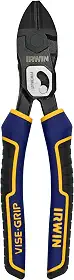 IRWIN Alicate de Corte Diagonal 8 Polegadas Vise-Grip, com Cabo Emborrachado, IWHT84001