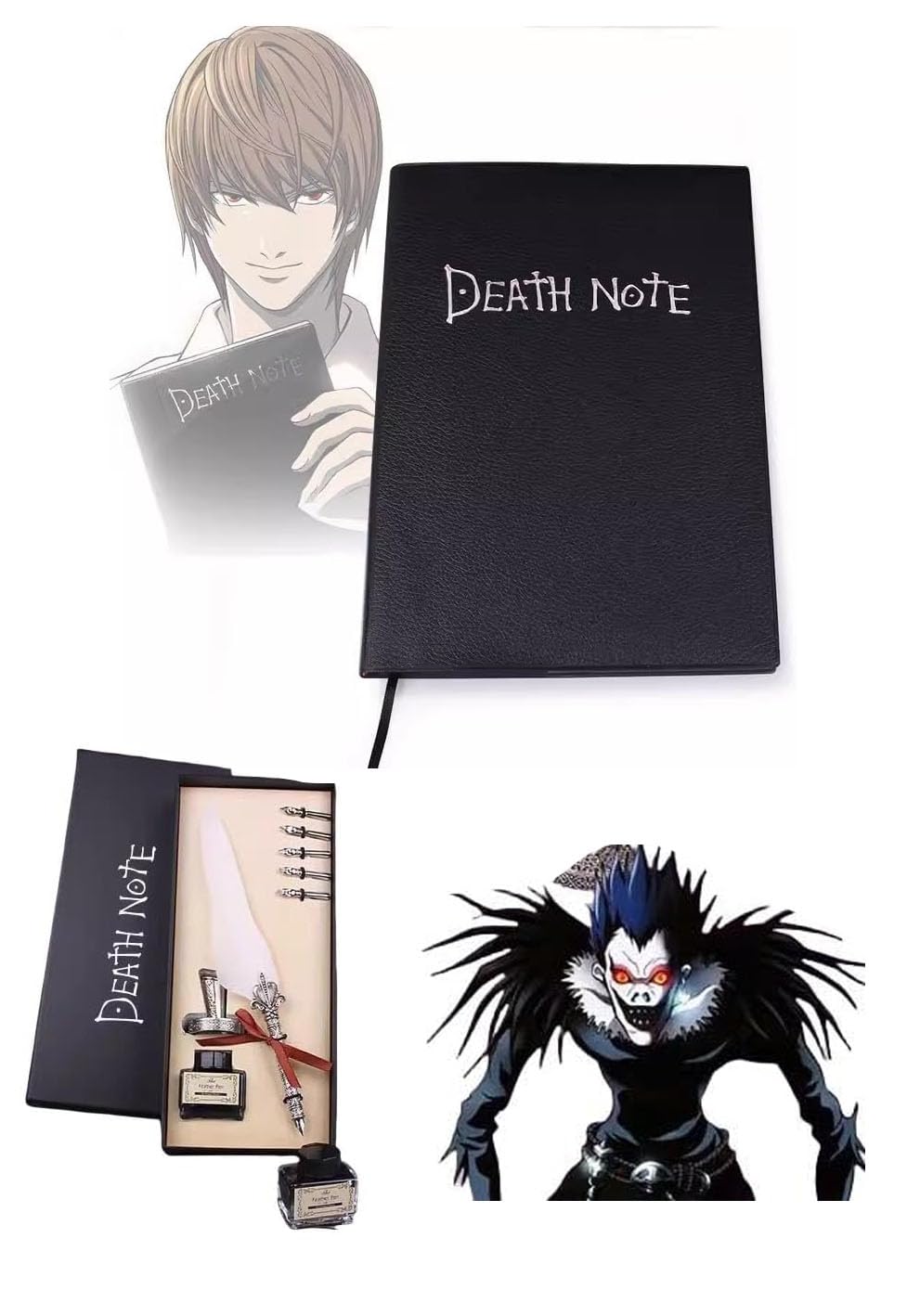 Amazon.co.jp: デスノートグッズ ノートブック 羽ペンセット コスプレ