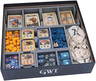 Folded Space Box Insert for Great Western Trail Second Edition Board Game