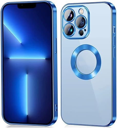 Miniatura 1 de Funda magnética flexible y delgada para teléfono de TPU compatible con iPhone 13 Pro, la mejor funda protectora para hombres y mujeres, perfecta