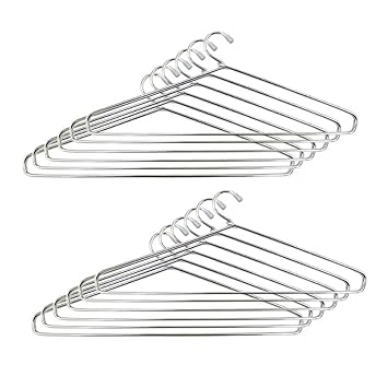 Shivam_Enterprises_ 12 Rust Proof Stainless Steel Multipurpose Clothes Hanger