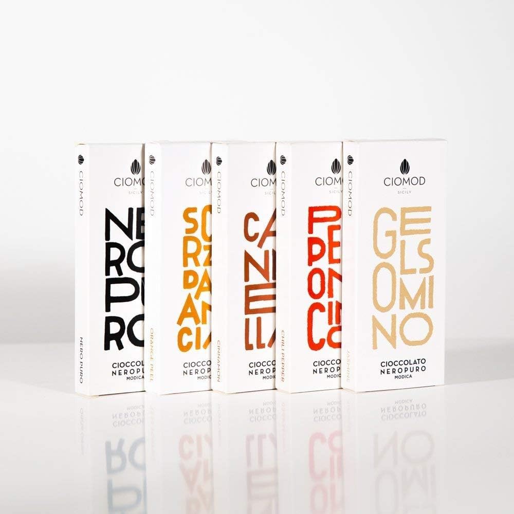 Ciomod Modican Chocolate | FiveBox | Mixed Flavour #2 - 5pz.