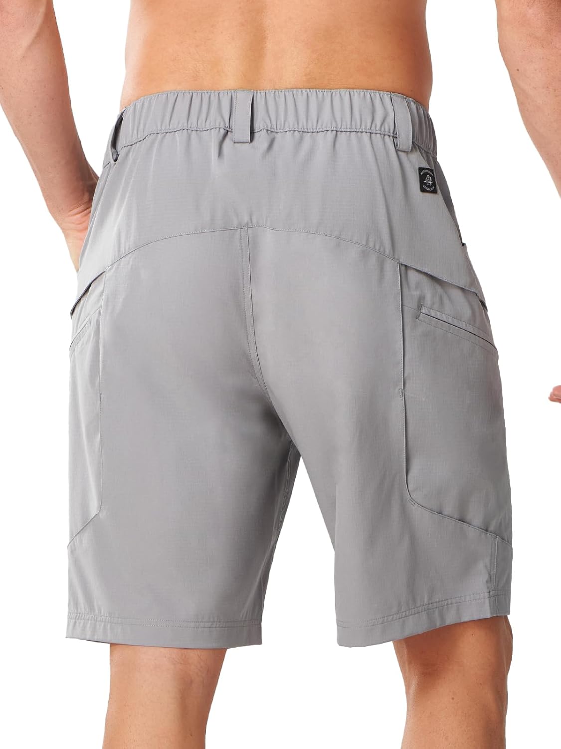 NORTHYARD Men's Hiking Cargo Shorts 9" Lightweight Outdoor Summer Shorts Quick Dry with 4 Pockets for Tactical Fishing Travel