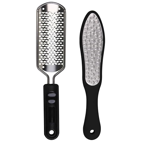 Oneleaf 2 unidades profesionales de pedicura para pies agrietados en la piel removedor de callos para pies extra suaves y de belleza negro disponible en Yaxa Colombia