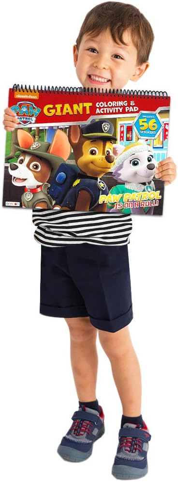 Paw Patrol Coloring and Activity Book Set ~ Bundle Includes 4 Paw Patrol Books with Bonus Stickers ~ 384 Pages Total