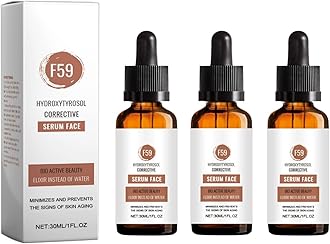 Face Serums for Anti Aging, Hyaluronic Acid Serum Facial Moisturizer for Women Anti Aging for Fine Lines, Wrinkles and Sagging Skin, Anti Aging Serums for Mature Skin (1 Fl Oz, 3 PC)