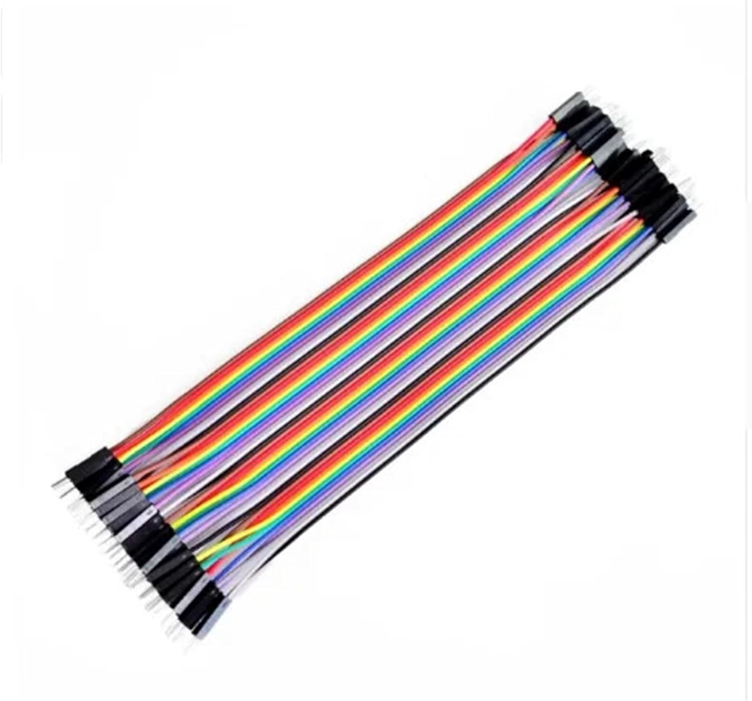 40PCS Line 10/20cm Male to Male + Female to Male and Female to Female Jumper Wire Cable(20cm F O F)