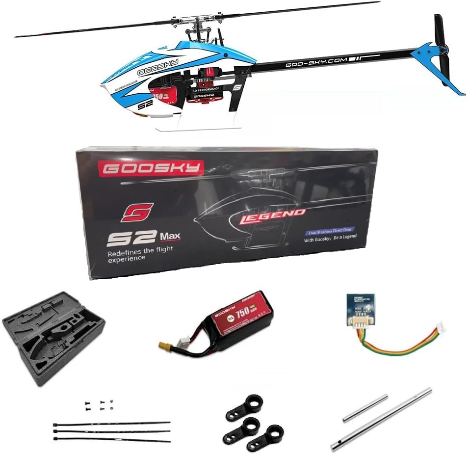 Helidirect Amazon.com: Helidirect Goosky S2 Max Micro Electric Beginner Helicopter ...