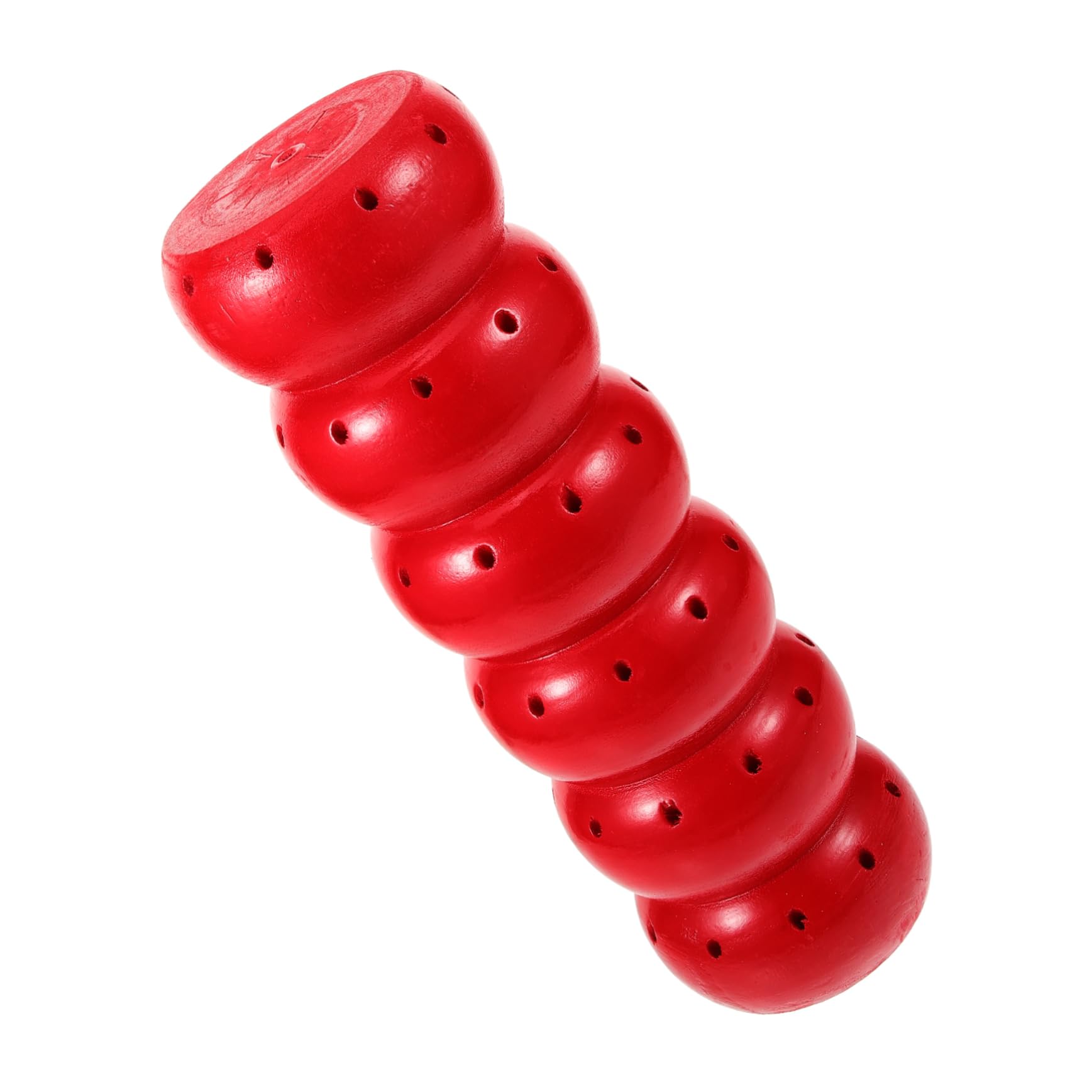 VOSAREA Présentoir à Sucettes Base de Spectacle Lisse sans Bavures Rouge en Bois Multiples Trous pour Fête ou Bureau