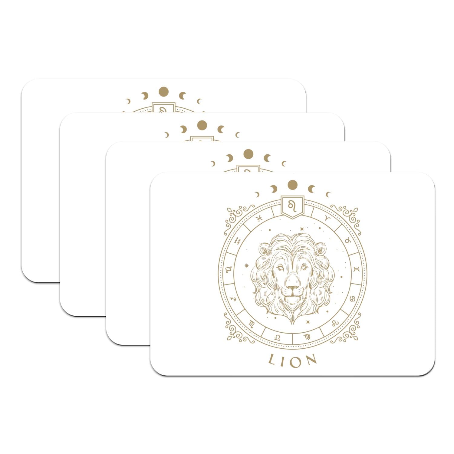 Sets de table zodiaque Lion pour une décoration de salle à manger ésotérique