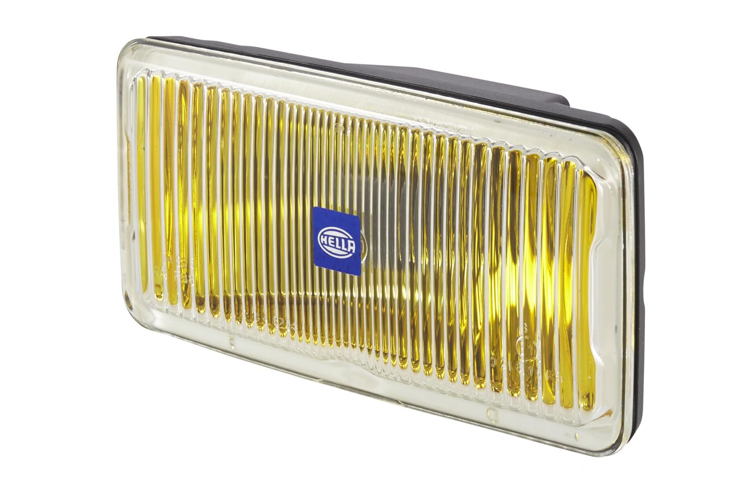 HELLA 1ND 005 700-421 Halogen-Nebelscheinwerfer - Comet 550 - 12V - rechteckig - Anbau - glasklare Streuscheibe - Lichtscheibenfarbe: gelb - rechts/links | 1ND 005 700-421, Nebelscheinwerfer