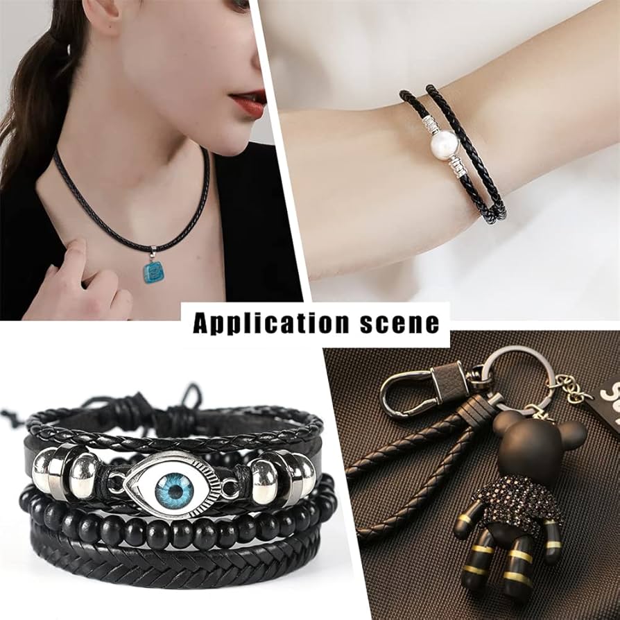 Amazon.co.jp: OLYCRAFT 5m 牛革紐 本革ひも レザーコード 革