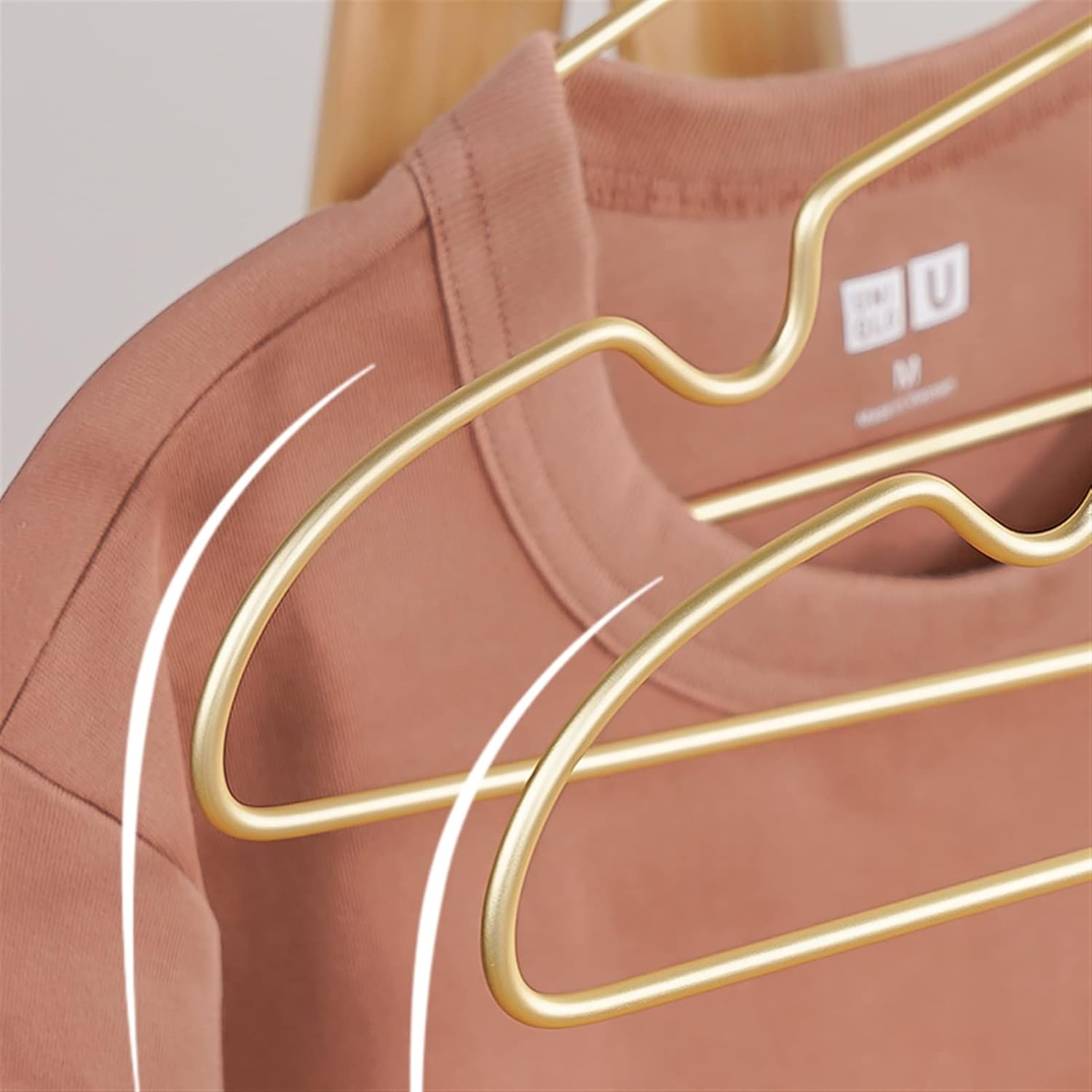 Clothes Hangers 10pcs Children Clothing Hangers Anti Slip Aluminum Alloy Hangers Wardrobe Space Saving Hanger Coat Skirt Dress Drying Rack Wooden Coat Hangers/Metal Hanger/Plastic