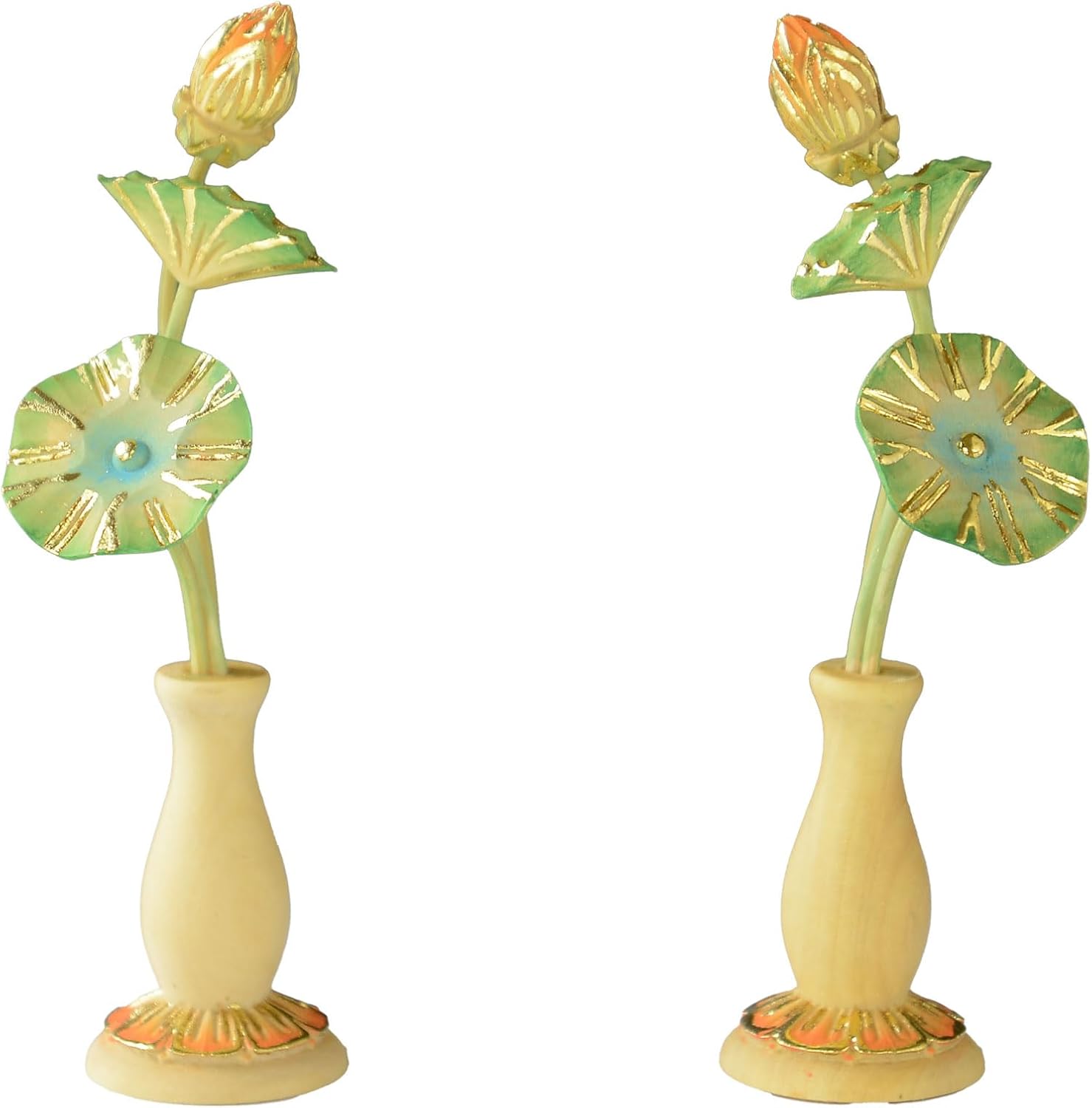 九谷焼 花瓶壺 清峰作 孔雀牡丹花瓶 金彩 色絵 花鳥文 花器 花入