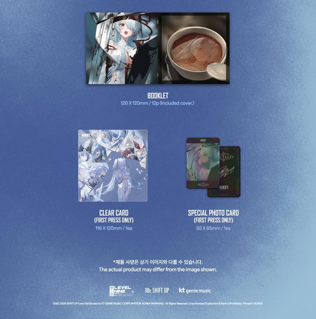 Goddess of Victory : Nikke 승리의 여신: 니케 OST Old Tales version CD