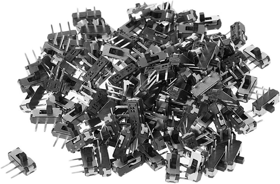 Slide Switch, Asukohu 25Pcs/Set MSK-12D19 G2 SPDT 1P2T SMD 3 Pin PCB Panel Horizontal Slide Switch
