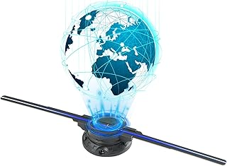 Missyou 19.7 Inch 3DHologramFan Holographic Projector with WiFi APP Bluetooth Remote Control LED Display Includes 700 3D V... Missyou 19.7 Inch 3DHologramFan Holographic Projector with WiFi APP Bluetooth Remote Control LED Display Includes 700 3D V...