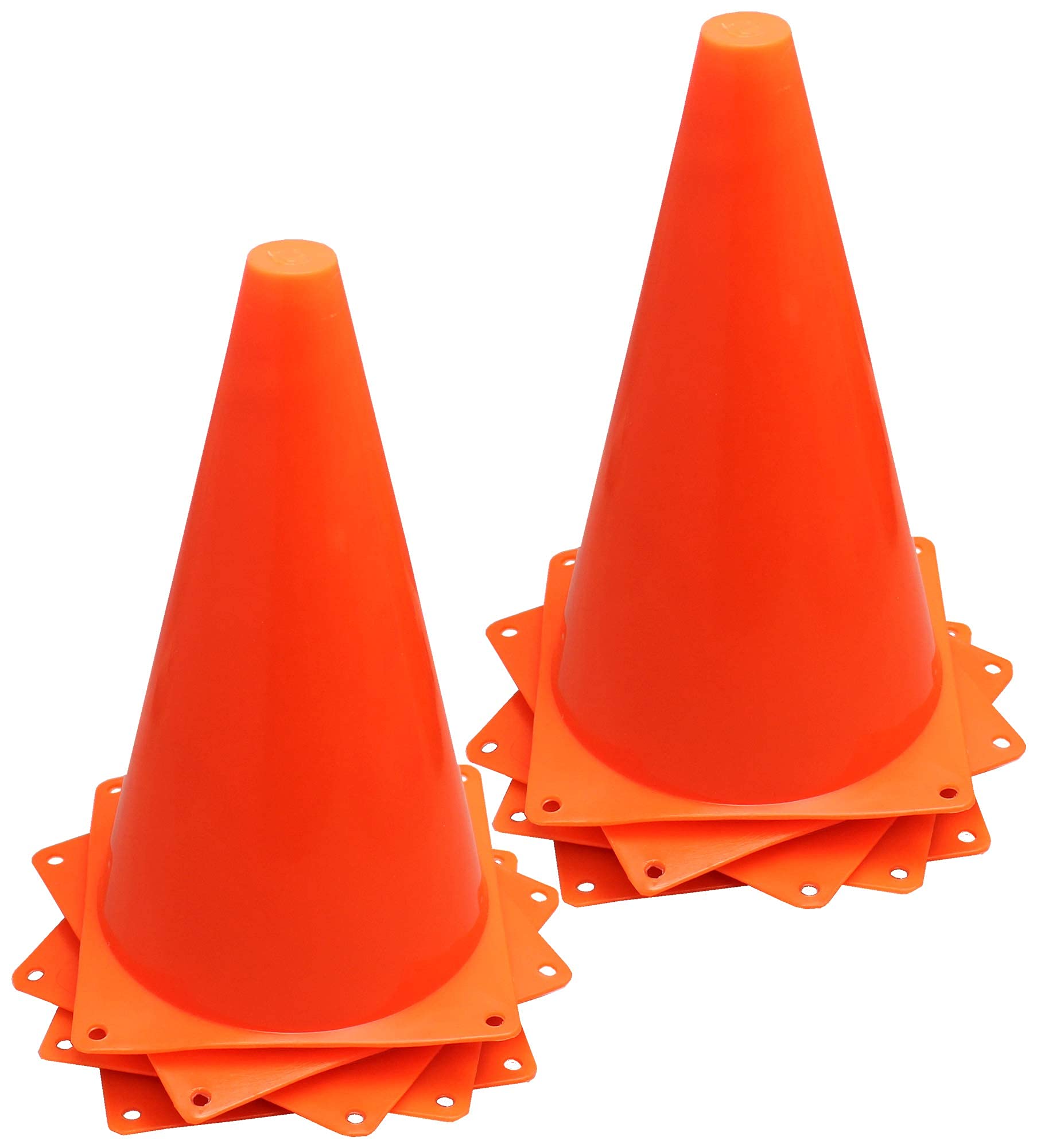 SanR Orange 6 Inch Cone Marker Set, Marker Plastic Cones for Soccer Cricket Track and Field Sports(Pack of 6) (B09DD8H3PD) Amazon Price History, Amazon Price Tracker