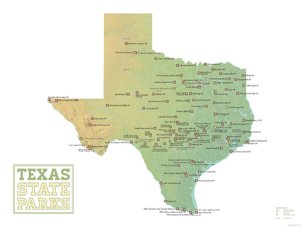Amazon.com : Best Maps Ever Texas State Parks Map 18x24 Poster (Green & White) : Office Products amazon-com-best-maps-ever-texas-state-parks-map-18x24-poster-green-white-office-products