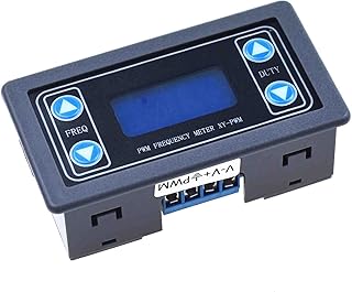 Signal Generator DC 3.3-30V Function Generator 5-30mA LCD Display PWM Pulse Frequency Duty Cycle Rectangular Wave Square Wave Signal Generator