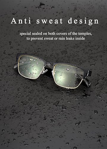 Miniatura 4 de Gafas de sol Bluetooth, nuevas gafas inalámbricas Bluetooth, lentes de audio inteligentes, lentes inteligentes de entretenimiento para interiores y