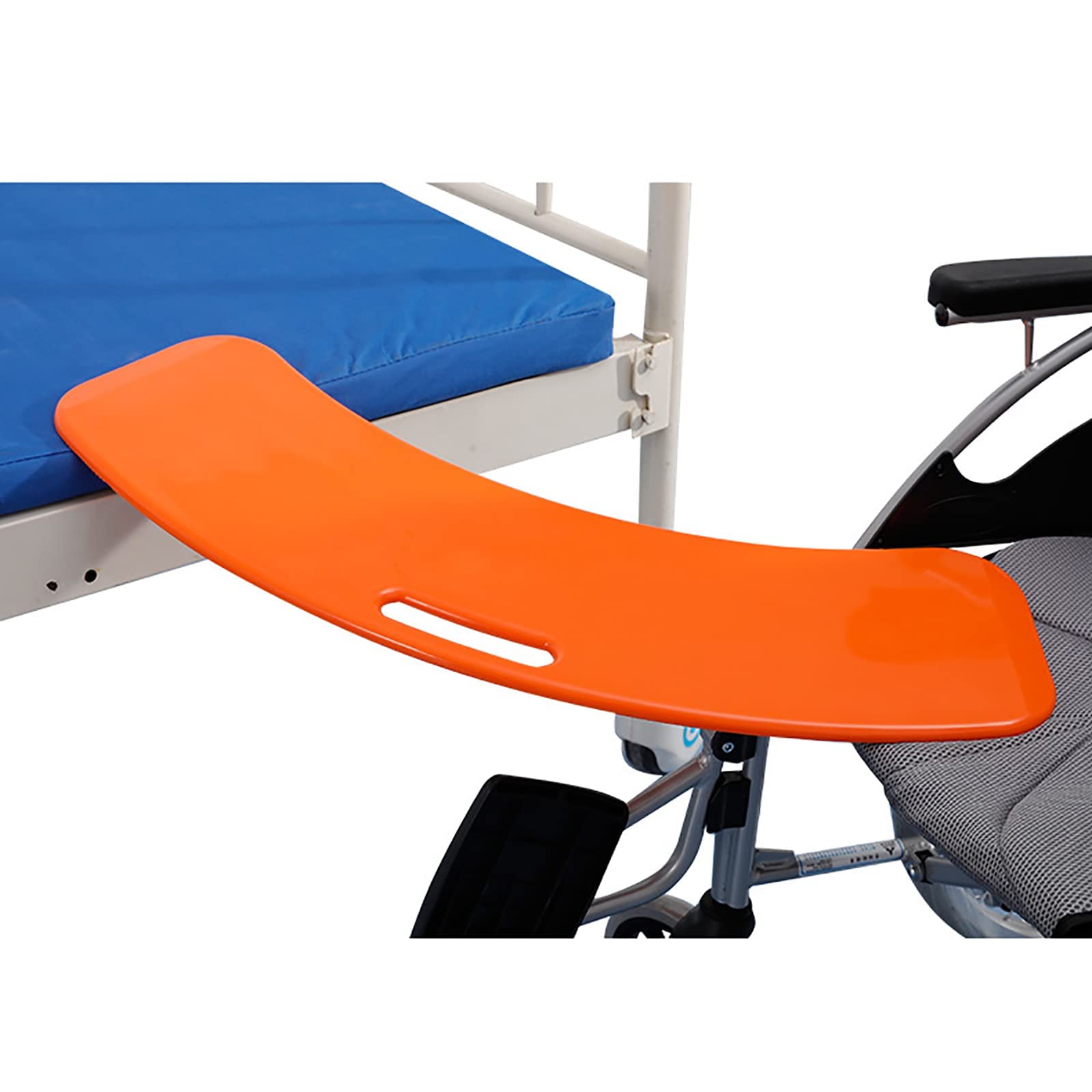 Tavola di trasferimento Curva, trasferimento del Letto e tavola di trasferimento per Anziani, plastica ABS e portante 150 kg, per pazienti infermieristici, Anziani, disabili, Anziani, Cura dei pazie