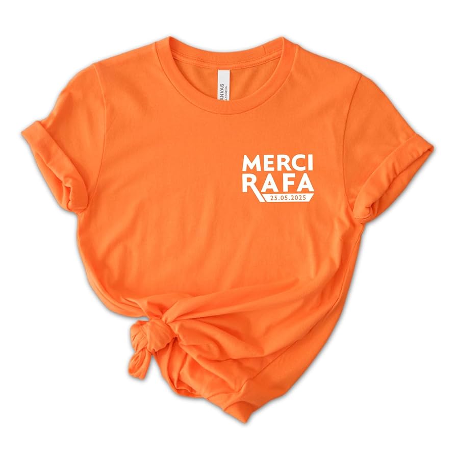 Amazon.com: Merci Rafa Shirt, Merci Rafa T shirt : Handmade