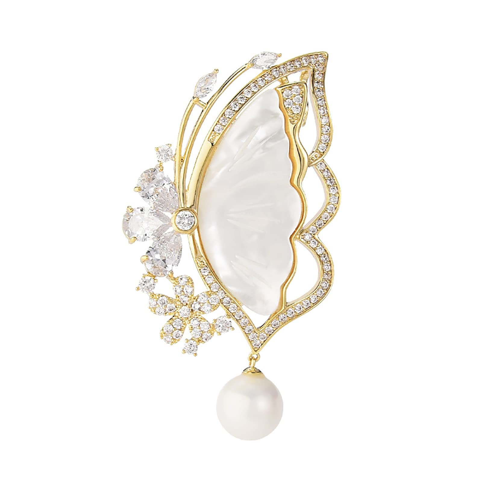 Schmetterling Brosche Elegante Tier Corsage Pin Frauen Pin Mantel Anzug Zubehör