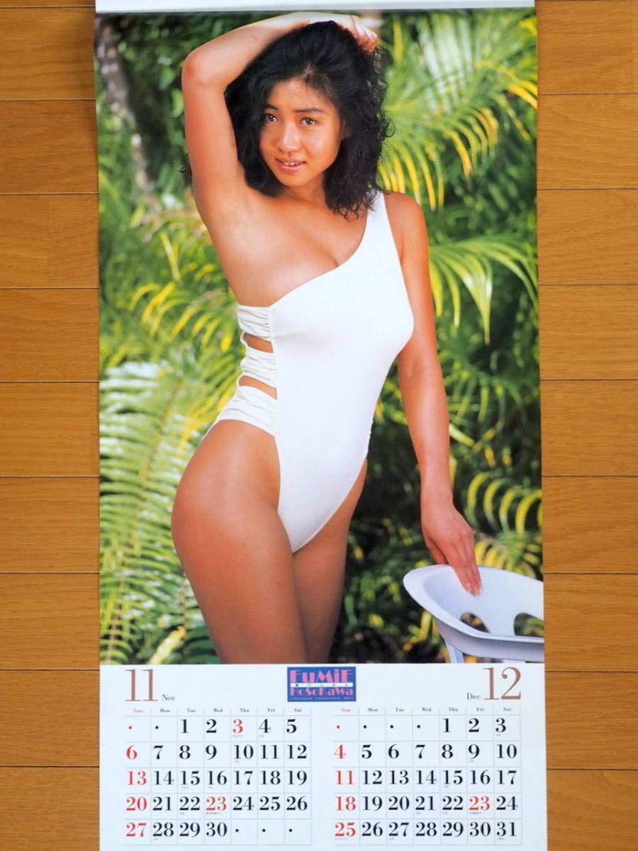 Amazon.co.jp: 1994年 細川ふみえ B3切 カレンダー : おもちゃ