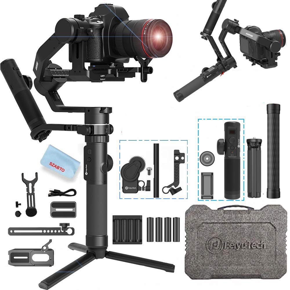 Professional Gimbal Camera Stabilizer, Three-Axis Anti-Shake And Super Load Capacity, Support Canon, Panasonic, Sony, Nikon And Other Brand Models