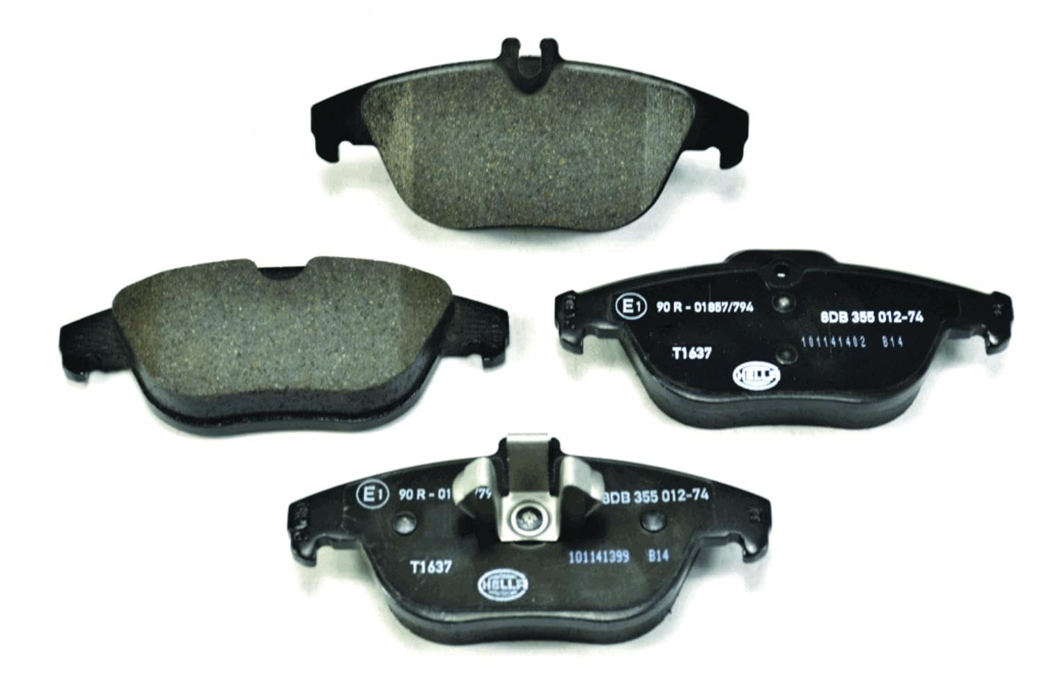 BRAKE PAD SET DISC BRAKE 8DB 355 012-741 FOR MERCEDES-BENZ OM646.812/811 2.1L