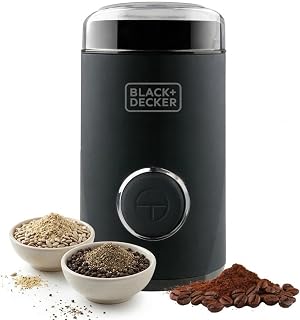 Black+Decker BXCG150E ES9080010B Coffee Grinder, Black, One Size