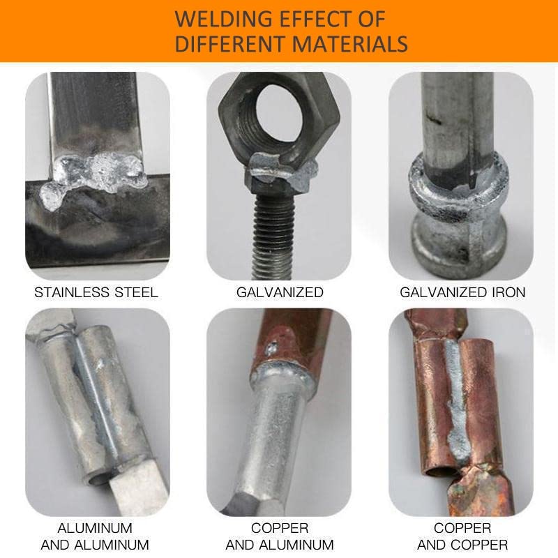 Pręty spawalnicze proszkowe o średnicy 78 mm do stali nierdzewnej z miedzi i aluminium(20PCS)