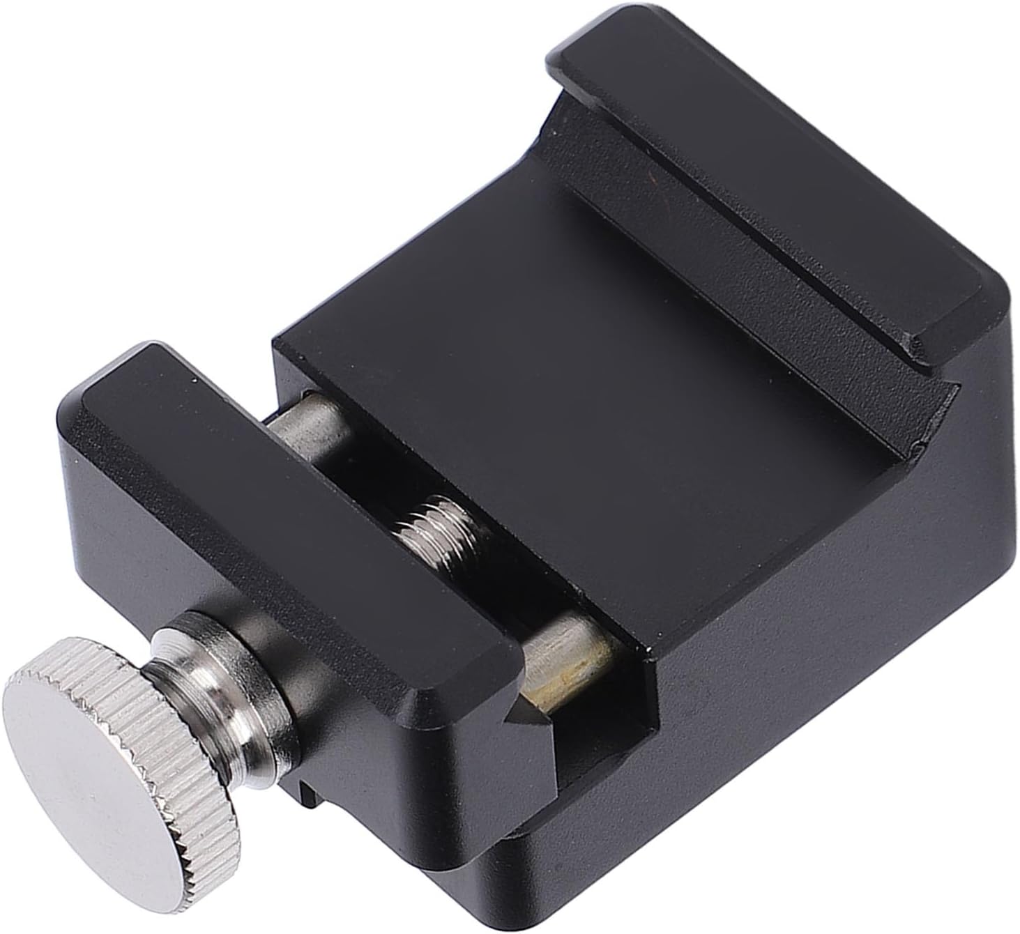 Sanpyl Adjustable Rail Clamp Cold Shoe Mount Aluminum Alloy Quick Release Clamp for Ronin RSC 2 RS 3 Stabilizer, with Rail, for Seamless Installation on Rigs