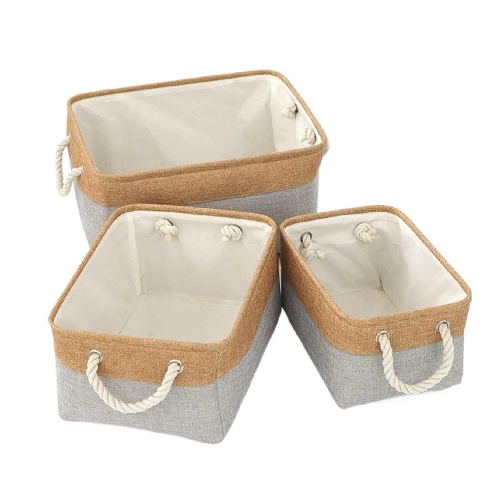 MRKU Folding Laundry Basket Household Storage Hamper Home Supplies Sorting Linen Organizer Box Underwear Socks